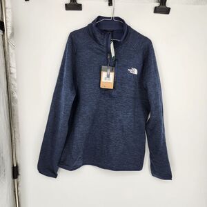 The North Face‎ Men's Medium Navy Blue Canyonlands Half Zip Pullover Fleece